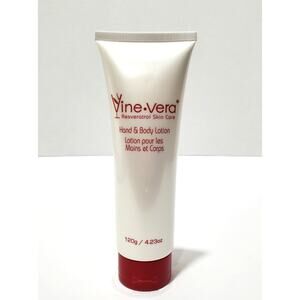 Vine Vera Resveratrol Skin Care Body Cream Hand & Body Lotion 4.23 oz SEALED